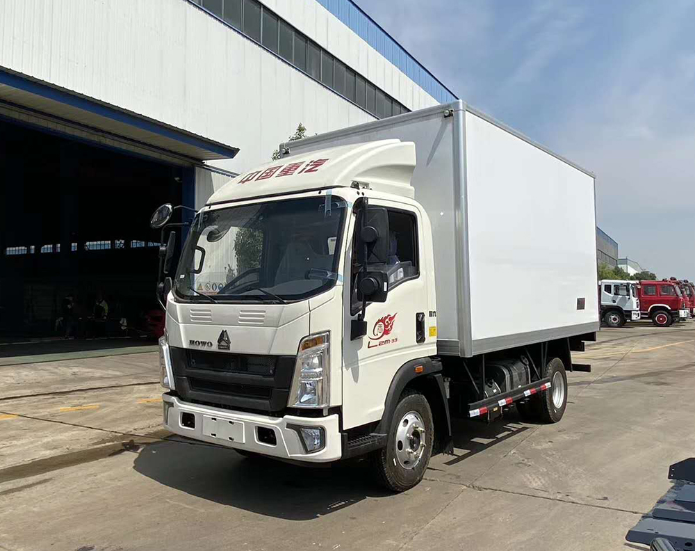 国六重汽豪沃4.2米冷藏车 4.2米