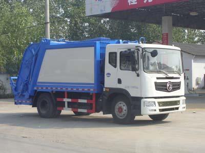 国五东风10-12方压缩式垃圾车